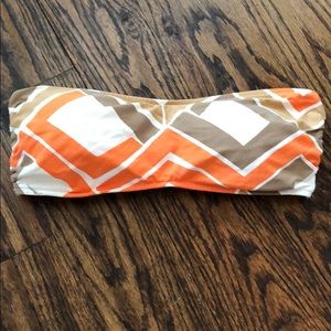 Trina Turk strapless bikini top